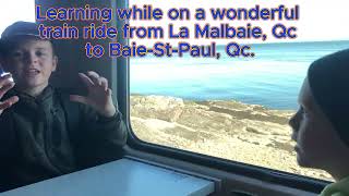 La Malbaie explore explorer quebec canada train travel traveling kidsvideo kidsfun kids [upl. by Brodie952]