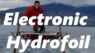 Building a Hydrofoil for a Laser Sailboat [upl. by Anaujd]