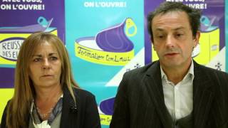 Sylvie Cèbe et Serge Thomazet  quotlécole doit être lécole de tousquot [upl. by Sesiom]