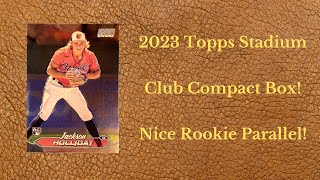 2024 Topps Stadium Club Compact Box 2 Nice Rookie Parallel [upl. by Limaj831]