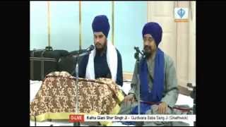 Jaap Sahib Katha Part 2 Giani Sher Singh Ji  Gurdwara Baba Sang Ji Smethwick UK Tour 2013 [upl. by Elorac]