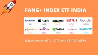 FANG index ETF by Mirae Asset NFO review [upl. by Onihc642]