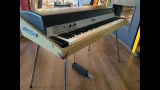 Complete Restoration 1973 Fender Rhodes Electric Piano In English [upl. by Parrie241]