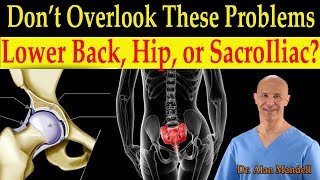 Lower Back Hip or Sacroiliac How to Determine Where Your Pain is Coming From  Dr Mandell [upl. by Lunette]