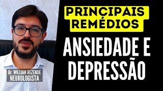 Principais Remédios Para Ansiedade Depressão e Síndrome do Pânico [upl. by Arotal]