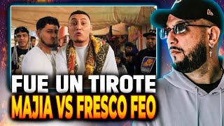 🥊 OTRO NIVEL EN LAS ESCRITAS ✍️  PIEZAS REACCIONA A MAJIA VS FRESCO FEO [upl. by Mandelbaum]