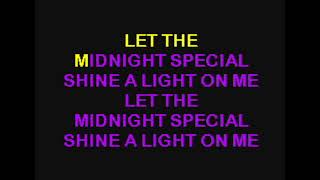 Karaoke Creedence Clearwater Revival The Midnight Special [upl. by Squier]