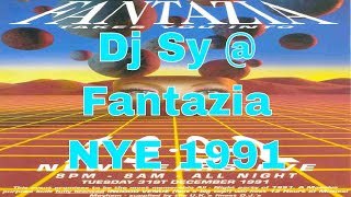 DJ SY  FANTAZIA  NYE 1991 [upl. by Ahsirahc]