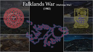 Falklands War Guerra de las Malvinas福克蘭戰爭，馬島戰爭 1982 [upl. by Kaden]