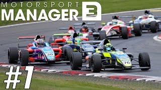 Motorsport Manager Mobile 3 Career Mode  Part 1 FIRST RACE amp NEW DRIVER [upl. by Ardnu]