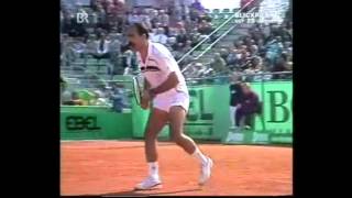 Mansour Bahrami vs Boris Becker  quotSABMquot double tweener funny points [upl. by Sirdi711]