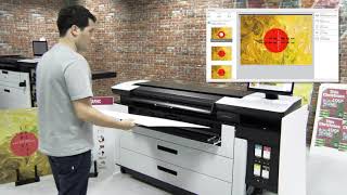 Printing Boards with the HP PageWide XL Pro Series Plotters  Lynn Imaging [upl. by Drexler967]