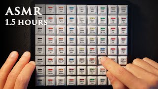 ASMR Mechanical Keyboard Switch Tester  15 hrs Soft Spoken [upl. by Demakis]