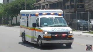 EssexWindsor EMS  1122 Responding [upl. by Aleakcim711]