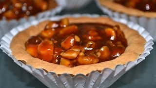 Tartelettes aux fruits secs et caramelتارتولات با الكرمال و الفواكه الجافة [upl. by Pepe]