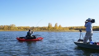 Trout Fishing  Boatman amp Backswimmer Tactics  Alberta [upl. by Metzgar]