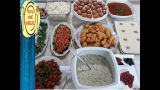 Ramazan da iftar sofrası misafir masası [upl. by Hollinger]