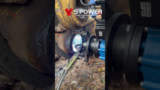 welding repair service S POWER machine enginerepair welding [upl. by Neirual]