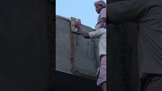 Elevation Design Plastering with Cement shorts plastering design elevation [upl. by Idnas]