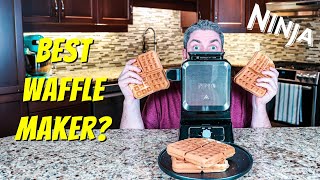 Belgian Waffle Maker Review Ninja NeverStick PRO [upl. by Aikar]