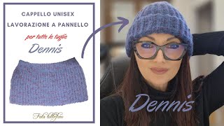 TUTORIAL cappello uncinetto unisex quotDennisquot [upl. by Lytton]