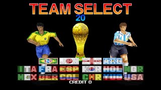 How to play tecmo world cup 98 on Android تجربة لعبة [upl. by Ayvid790]