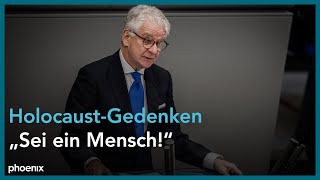 Marcel Reif bei der Gedenkstunde für die Opfer des Nationalsozialismus im Bundestag am 310124 [upl. by Anelrats]