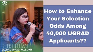 How to Stand Out Among 40000 UGRAD Applicants and Increase Your Selection Chances [upl. by Derf]