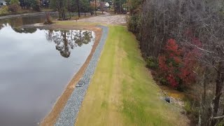 Water Level amp Grass Update Week 3  10 Acre Private Fishing Hole PROJECT [upl. by Ainerol630]