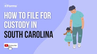 How to File for Custody in South Carolina [upl. by Nwhas]