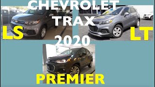 CHEVROLET TRAX 2020 LS LT amp PREMIER ANÁLISIS INTERIOR Y EXTERIOR [upl. by Anaiuq]