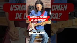 Como usar el volumen de la guitarra guitar guitarra guitarplayer guitarworld music eartraining [upl. by Opiak]