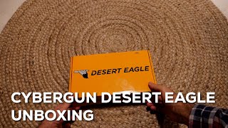 CYBERGUN DESERT EAGLE UNBOXING [upl. by Yasmin]