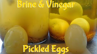 Colored Pickled Eggs 2 Ways [upl. by Brenden]