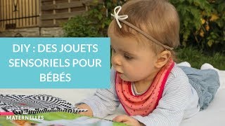 DIY  des jouets sensoriels pour bébés  La Maison des Maternelles LMDM [upl. by Ahsaret]