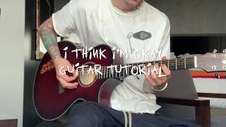 Machine Gun Kelly  I Think Im OKAY  Guitar Tutorial [upl. by Charley]