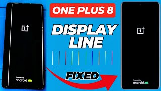 How To Fix Screen Line Problem  OnePlus 8 Vertical Screen Line Problem Solution  All in One [upl. by Neau]