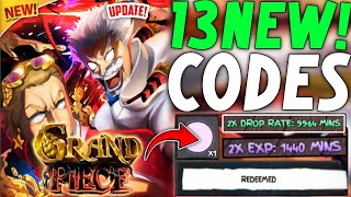 NEW ALL WORKING CODES IN GRAND PIECE ONLINE 2024 ROBLOX GRAND PIECE ONLINE CODE  GPO CODES [upl. by Elehcar343]