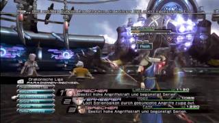 Final Fantasy XIII Fight against Barthandelus Part 2 Xbox 360 Gameplay Full HD 1920x1080 [upl. by Renruojos494]