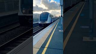 Elizabeth line train speeding past West Ealing station [upl. by Engis]