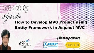 How to Develop MVC Project using Entity Framework in Aspnet MVC  Project in Aspnet MVC  Hindi [upl. by Standush]