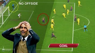 Top 10 Smart beating offside trap Goals [upl. by Leba]