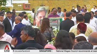 Crowds gather to pay respects to former chairman of Tata Group in India [upl. by Zebulon615]