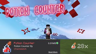 New Potion Counter for Minecraft Bedrock MCPE [upl. by Gorges]