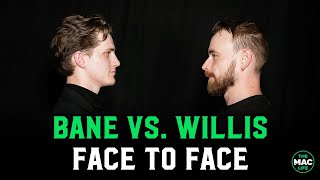 MMA Media BareKnuckle Fight Oscar Willis vs Ben Bane Davis Face To Face [upl. by Aseral]