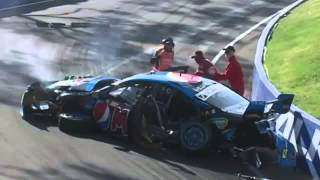 Chaz Mostert Bathurst V8 Supercars Crash [upl. by Aroled957]