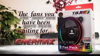 Enermax TB RGB Fan Review Beautiful Design Great Lighting Great Price [upl. by Ydnirb]