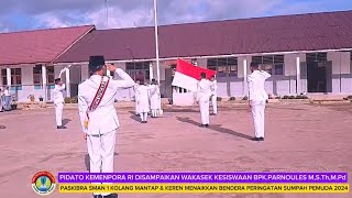 PASKIBRA SMAN 1 KOLANG MANTUL DI UPACARA PERINGATAN HARI SUMPAH PEMUDA [upl. by Dhar]