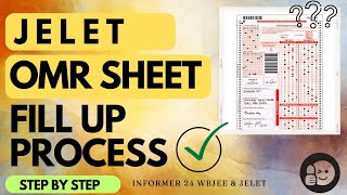 Avoid Mistakes Jelet OMR Sheet Guide । Jelet OMR sheet fill up process jelet engineerwala8634 [upl. by Leff]