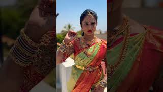 makeupartist muhurthamsarees muhurthamhairstyle engagementmakeup engagementhairstyle [upl. by Nadnerb514]